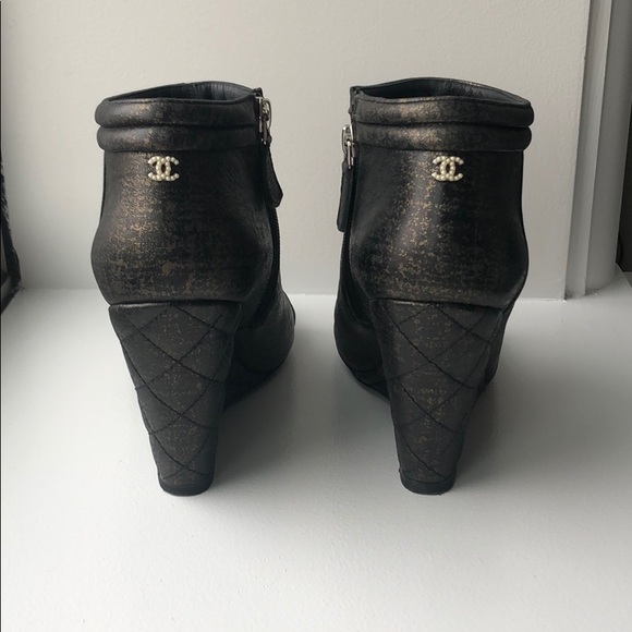 Wedge booties - Picture 3 of 7